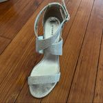 Audrey Brooke Women's  Gold Metallic Sparkly AB Shanice Strappy Heels Photo 4