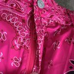 Akira Pink bandanna, style silky pants, L. Photo 5