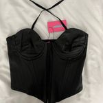 Edikted Leather Corset Top Photo 0