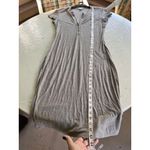 James Perse Standard  Short Sleeve Henley Midi Dress Size 1/ US S Photo 5