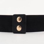 ZARA limited edition stretchable with gold metallic combination belt Photo 0