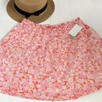 Abound  PaperBag floral mini Skirts size MEDIUM Coral Pink Bohemian skirt Photo 1