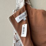 Elliatt  Dress Lace‎ White Butterfly Sleeveless Square Neck Minidress Size Small Photo 5