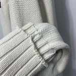 Harley Davidson Vintage Heavy Zip Cardigan Turtleneck Sweater Sz 2W Cream Tan Photo 2