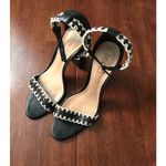 Schutz  Women’s Heeled Sandals/ Shoes White & Black Color Size 8.5 B Photo 10