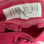 Aeropostale  Women's Pink Embroidered Logo Capri Lounge Sweatpants Size S Photo 2