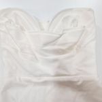 MORE TO COME Sophia Strapless Midi Dress in white XXS Photo 4