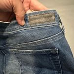 AG Adriano Goldschmied AG Adriano G Women's Blue Stilt Rollup Cigarette Jeans Size 32 Distressed Photo 5