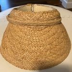 Liz Claiborne VTG 90s  Straw Visor Hat Photo 0
