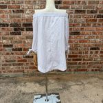 Free People  “Show Me Some Shoulder” White Tunic / S / Excellent condition Photo 7