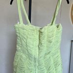House Of CB House of CB Cate Lime Ruched Mesh Mini Dress NWOT Size XL Photo 3