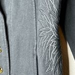 Soft Surroundings ‎ Embroidered Blazer Photo 3