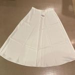 ZARA A-line Midi Satin Skirt Size M Photo 2