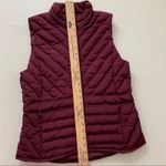 Loft Ann Taylor Purple Puffer Vest Quilted XS Zip Photo 1
