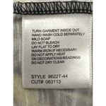 City Girl Nancy Bolen Abstract Tunic Top Striped Black and Yellow 95 Rayon Small Photo 5