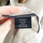 Katherine Kelly Lined Alpaca Wool Knee Length Peacoat Jacket Tan Beige 16 Photo 4