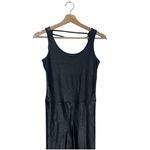Koral  Jet Infinity Jumpsuit Women’s Medium Black Strappy Back Bodysuit Stretch Photo 3