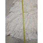 Tadashi Shoji Women Jacquin Off Shoulder Lace Tiered Bell Sleeve Dress Sz 12 NWT Photo 11