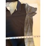 Adidas  Women's Black Grey Golf Range Dress Short Sleeve V-Neck Pockets Size L Photo 6