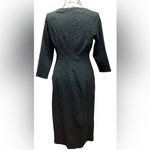 T Tahari  Green jewel midi dress. Size 10 Photo 4