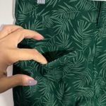 Betabrand NWOT 7-Pocket Dress Pant Yoga Pant Straight Green Palm Leaf Size Small Photo 7