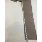 Abercrombie & Fitch A & F Beige Gray Faux Leather 90’s Straight Ultra High Rise Pants EUC Sz 28/6L Photo 13