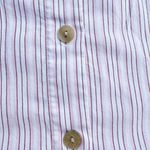 Jjill Western Embroidered Equestrian Floral Button Down Cowboy Stripe Shirt XL Pink Photo 7