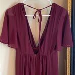 Show Me Your Mumu burgundy maxi dress Photo 4