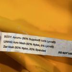 Yogasmoga Women’s Deep Yellow & Grey Strappy Built in Bra Workout Tank Top Size 8 Photo 7