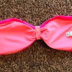 Victoria's Secret  Hot Pink Strapless Bikini Top Photo 2