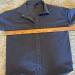 Mondetta  Women's Long Sleeve, Snap Front, Fleece Shirt, Size Medium Photo 5