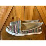 Rocket Dog  Womens Multi Colorrd Striped Slip On Shoes Size 8.5 Photo 2