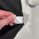 Why Dress Black Ruffled 3/4 Sleeve Blouse Size Large EUC Photo 6