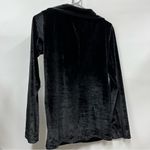 NWT Black Velvet Blazer coat women’s M suit jacket blazer cardigan office work Size M Photo 11