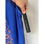 My Michelle New‎ dress  embroidered blue large new Photo 2
