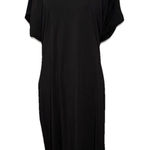 Universal Standard  Black Short Sleeve T-Shirt Dress Soft Stretchy Size Medium Photo 0