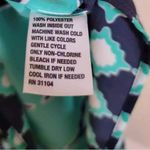 Crown & Ivy  Square Neck Casual Mini Dress Geometric Sleeveless Green Photo 5