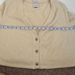Saylor  Cableknit Cropped Ivory Cardigan Photo 7