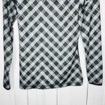 Nike Pro Womens Sz S Gray Black Abstract Dri Fit 1/2 Zip Performance Shirt Top Photo 6