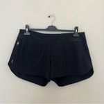 Smartwool  Sport Shorts Running Athletic Black Womens Size Large Photo 2