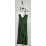 Reformation  Hilo Knit Dress in Palm Green Size Medium Photo 2
