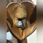 Lucchese Tan Leather Western Boots Brown Size 7.5 Photo 2