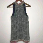 Jonathan Martin  Sleeveless top with Tie‎ neck Sz M Photo 4
