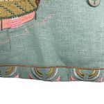 Ruby Rd. Rare Beach Town Embroidered Sequin Beaded Jacket Size 14 Blue Yellow Photo 7