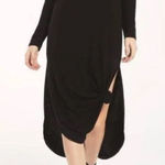 Z Supply  Black Midi Sweater Dress Photo 0