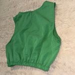 American Threads Green crop top • size medium • Photo 7
