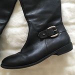 Guess Black Leather OTK Boots Photo 2