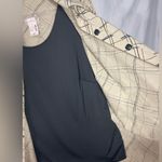 Dress Barn Women’s Beige Button Front Shirt W/ Black Tank Short Sleeve Sz 22 24 Photo 9