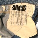 MOTHER SNACKS Utility High Waisted Twizzy Ankle Carpenter Barrel Jeans 32 Blue Photo 9