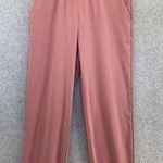Joie  Women's Pull On Pants Solid Pink Size Small Straight Leg Elastic Waist Photo 0